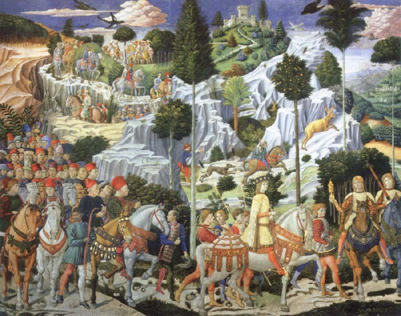 Benozzo Gozzoli Journey of the Magi to Bethlehem